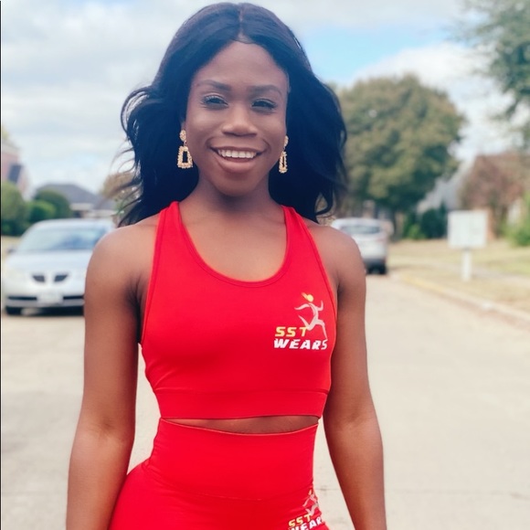 Brand New Yoga Sportswear Bra And Leggings Set - Picture 3 of 5